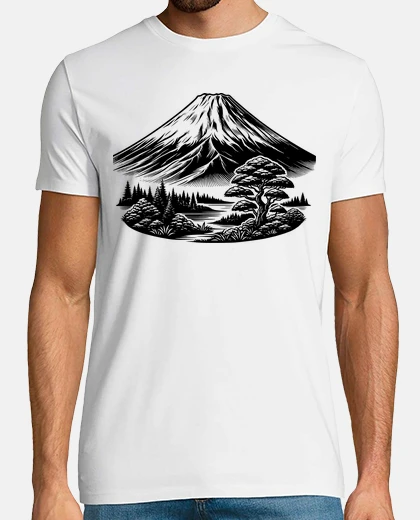Playera MONTE FUJI JAPÓN