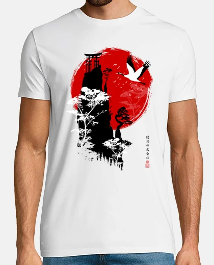 Tee-shirt monter au japon