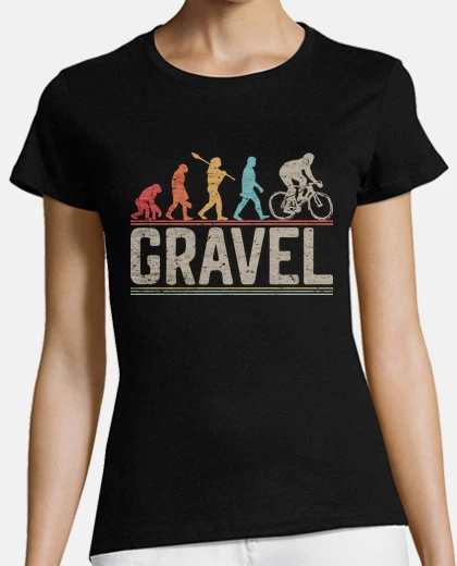 Tee-shirt monter gravel bike evolution bicicleta