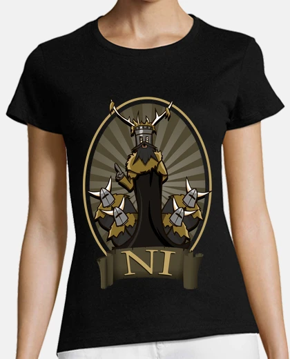 Camiseta Monty Python caballeros que dicen ni