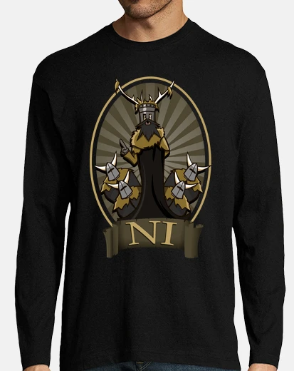 Camiseta Monty Python caballeros que dicen ni