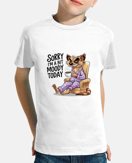 Kids Moody Meerkat Grumpy Morning Grouch
