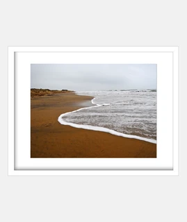 Moody beach