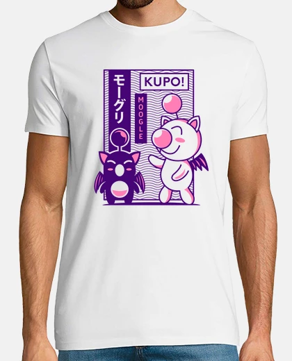 Tee-shirt moogle fantaisie finale