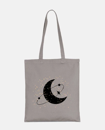 Bag moon and stars, cloth bag