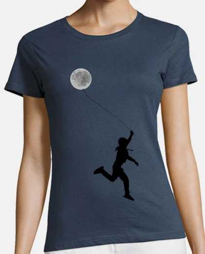 T-shirt moon balloon