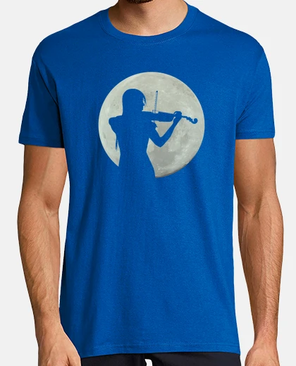 Playera Moon Violinist