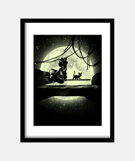 Framed Moonlight Delivery