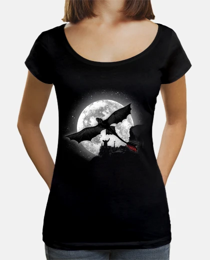 T-shirt Moonlight Dragon Rider