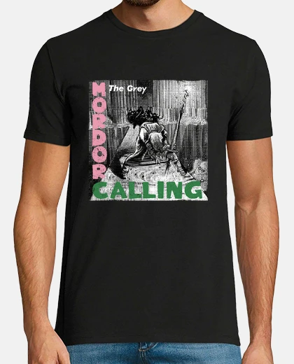 T-shirt mordor chiamata.