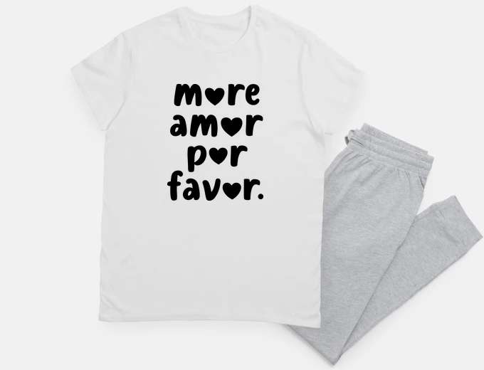 Pijama More amor por favor