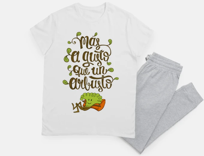 Pajama more at ease than a bush