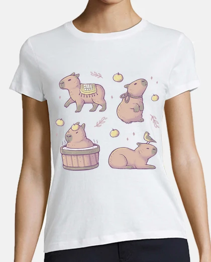 Playera more capybaras