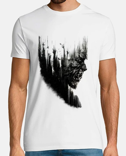 T-shirt morendo light (disegno 4)