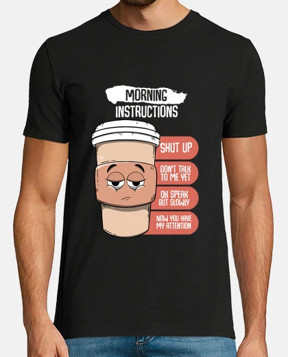 T-shirt Morning Instructions
