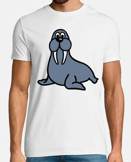 Camiseta morsa divertida