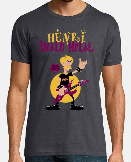 T-shirt morte henri metal