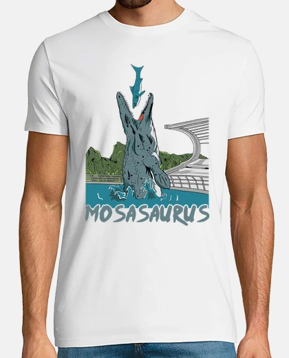 Tee-shirt Mosasaurus Dinosaure Marin
