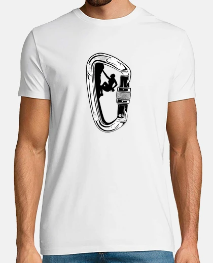 T-shirt moschettone da arrampicata