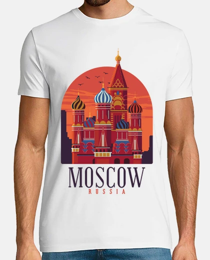 Tee-shirt Moscou Russie Kremlin
