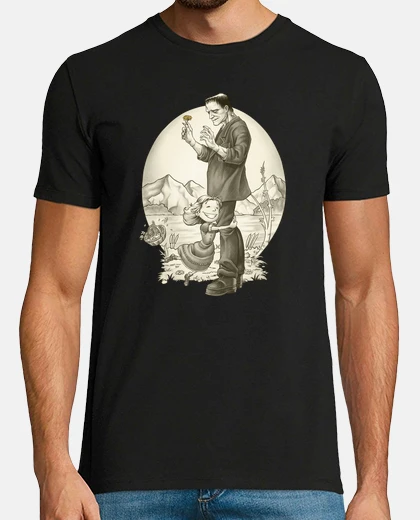 T-shirt mostro abbraccio