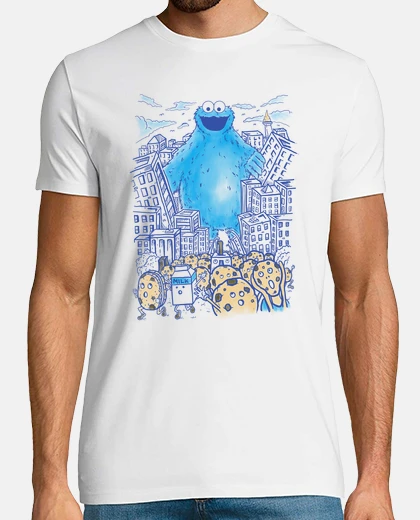 T-shirt mostro in city