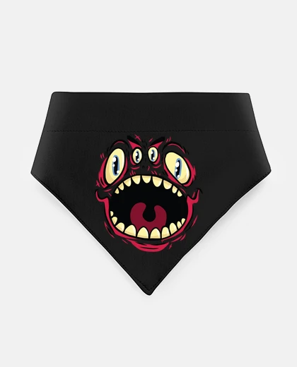 Mascotas mostro orribile maschera di carnevale divertente cagnolino