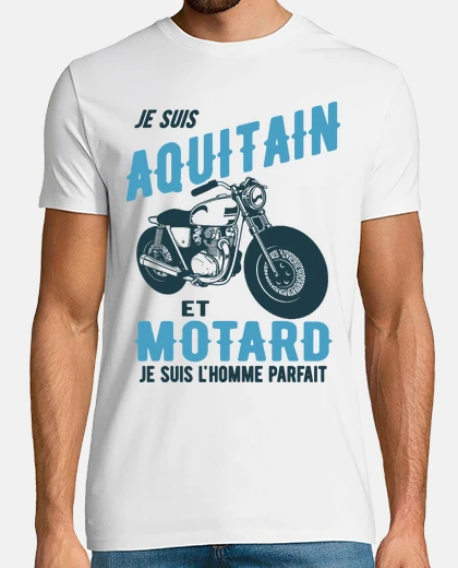 Tee-shirt Motard et aquitain