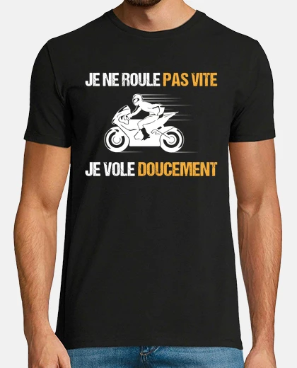 Tee-shirt Motard Moto Idée Cadeau Humour