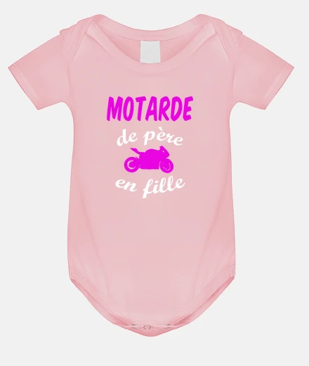 Vêtements Motarde de père en fille passion moto