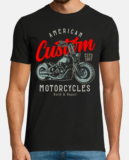 Tee-shirt motards 1967 motos rétro custom motos rockers motos motards