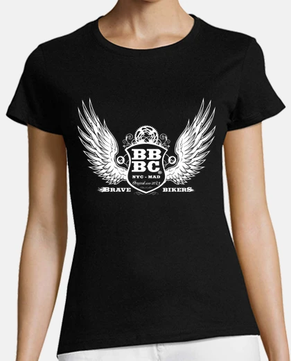 Tee-shirt motards bbbc courageuse femme