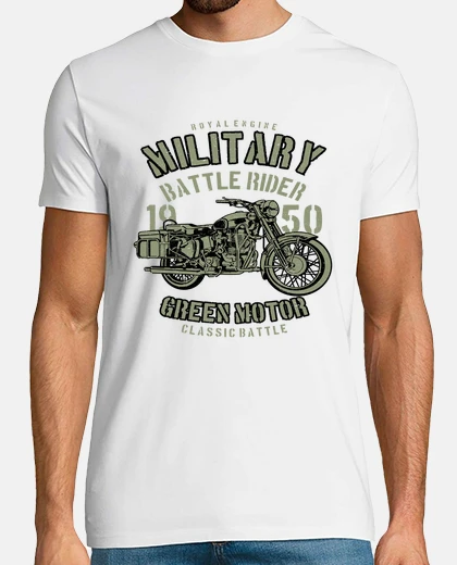 Tee-shirt moteur de combat militaire classique