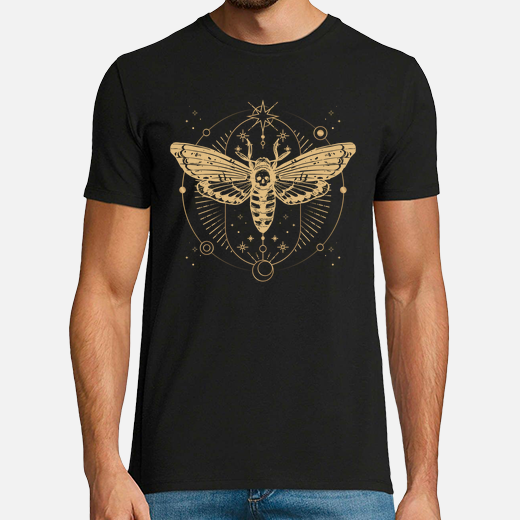 moth occult aesthetic insect geometry