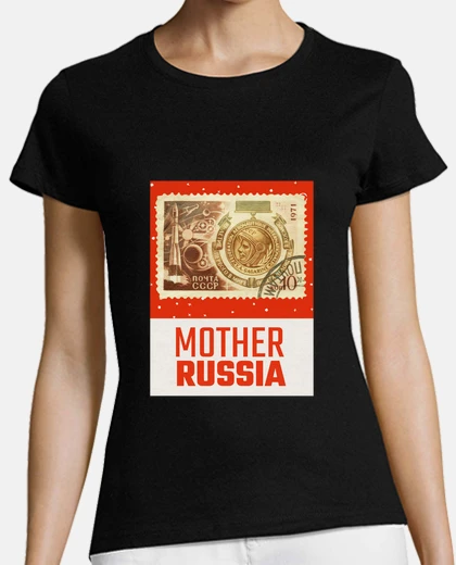 Playera mother russia conquest of space