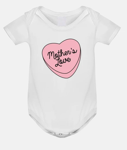 Ropa Mother's love heart candy pastel pale p