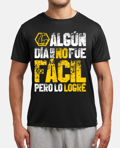 T-shirt motivating gym