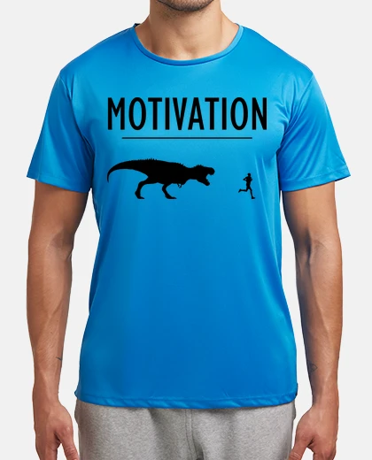 T-shirt motivation - running