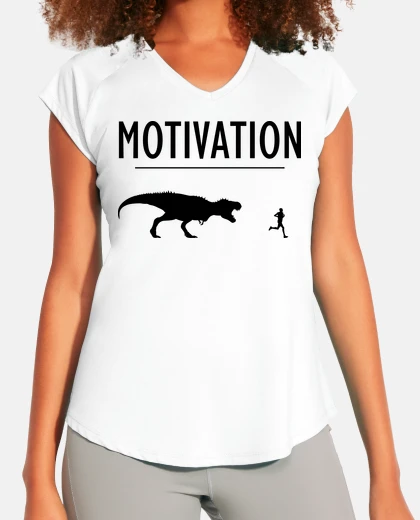 T-shirt motivation - running