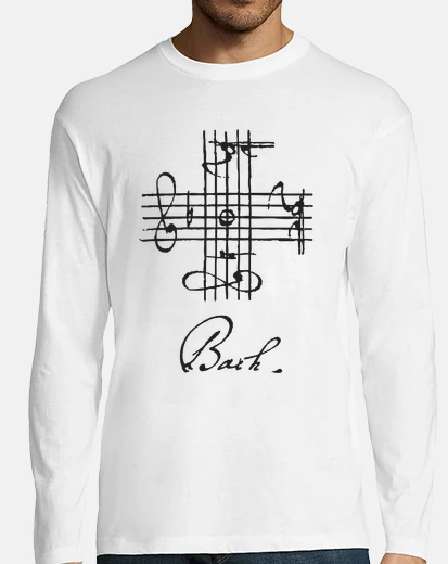 T-shirt motivo di bach
