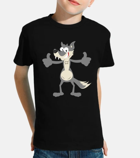 Abbigliamento motivo lupo per bambini i design regalo