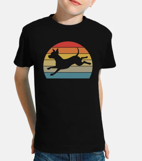 Abbigliamento motivo retrò cane chihuahua amore cucci