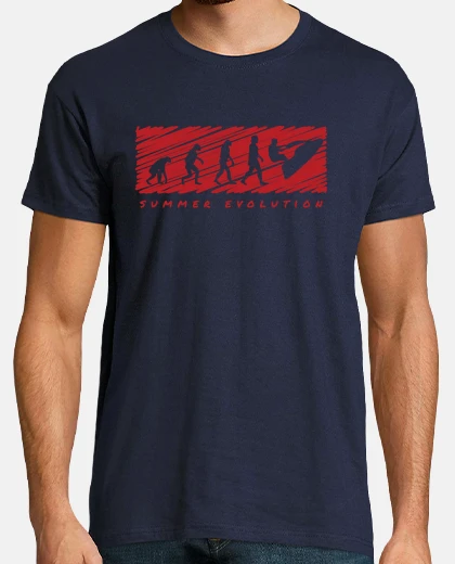 Camiseta Moto Acuática Evolución de Verano