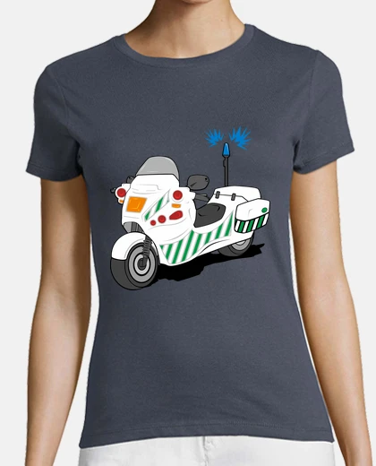T-shirt moto della guardia civil t-shirt manica corta