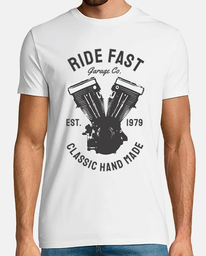Tee-shirt moto vintage 12