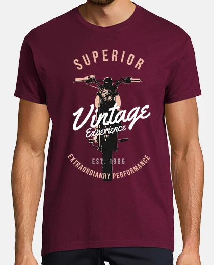 Tee-shirt moto vintage 4