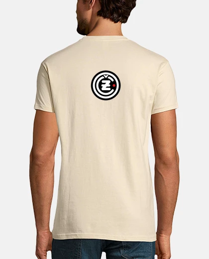 Camiseta Moto Zêska. Pecho y espalda