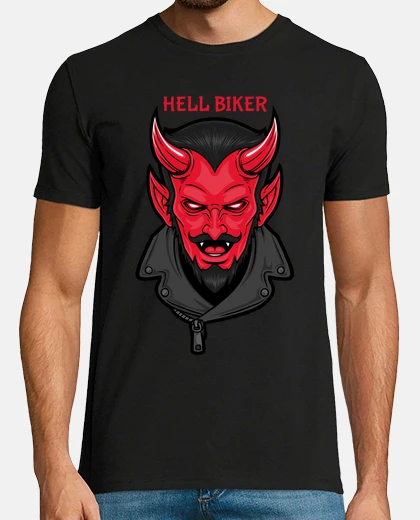 T-shirt motociclista dell39inferno