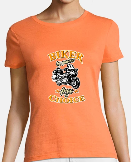 Camiseta motociclista gran turismo goldwing