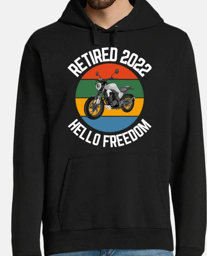 Sudadera motociclista retirado 2022 hola liberta